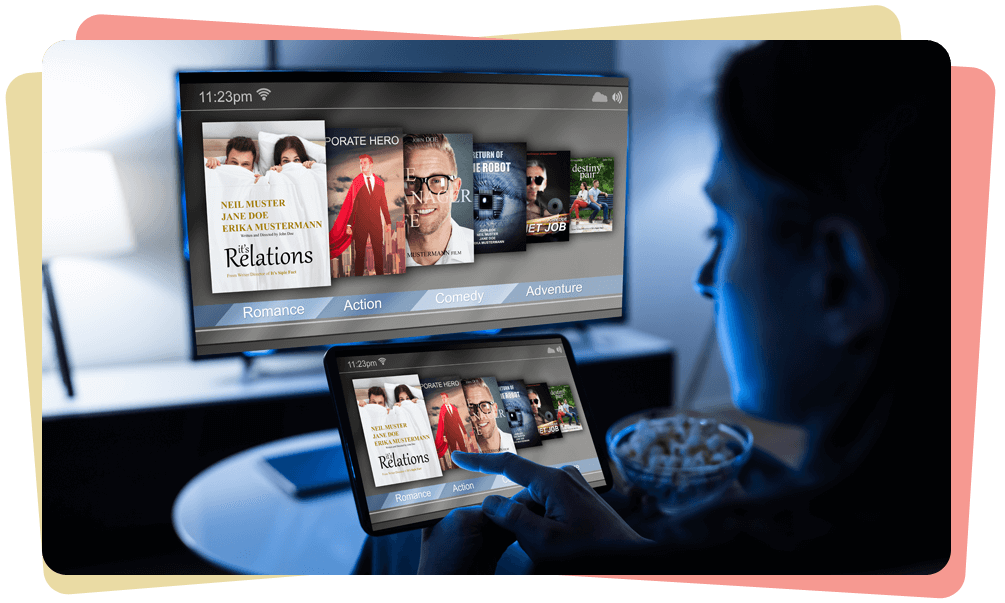 Experience seamless streaming with a wide variety of OTT solutions
